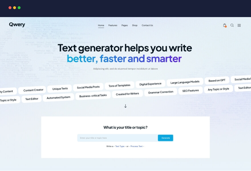 Text Generator