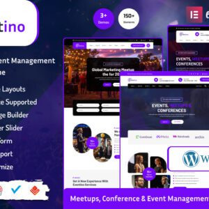 Eventino - Event, Meetup & Conference WordPress Theme