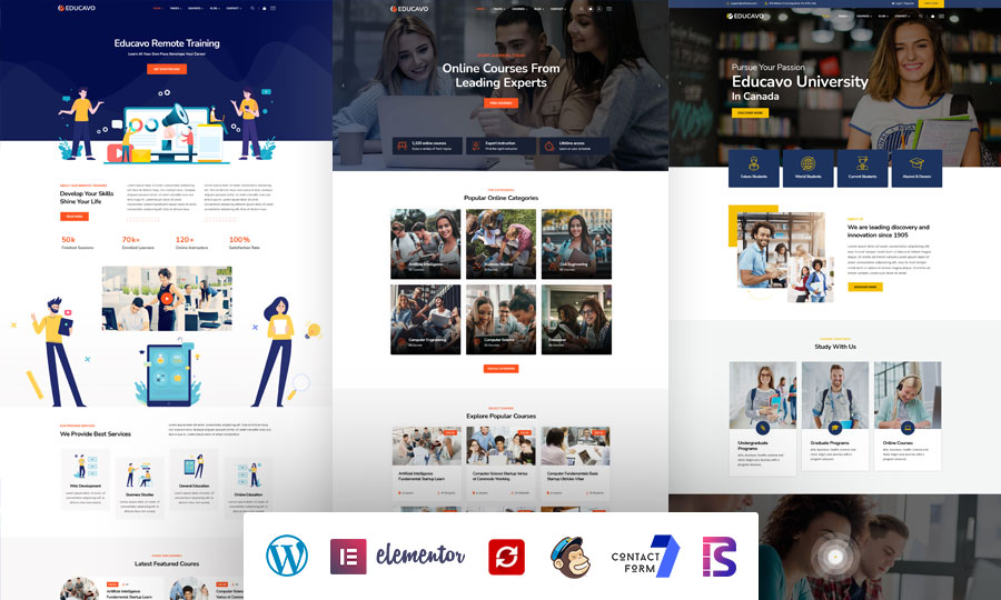 Educavo - Education WordPress Theme