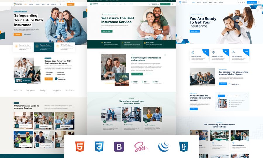 Insurigo - Insurance HTML Template