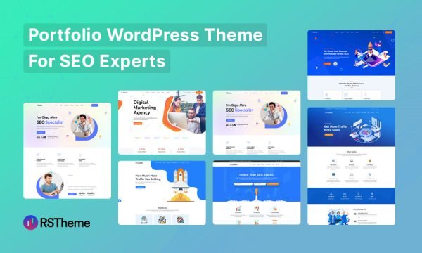 Portfolio WordPress theme for SEO experts